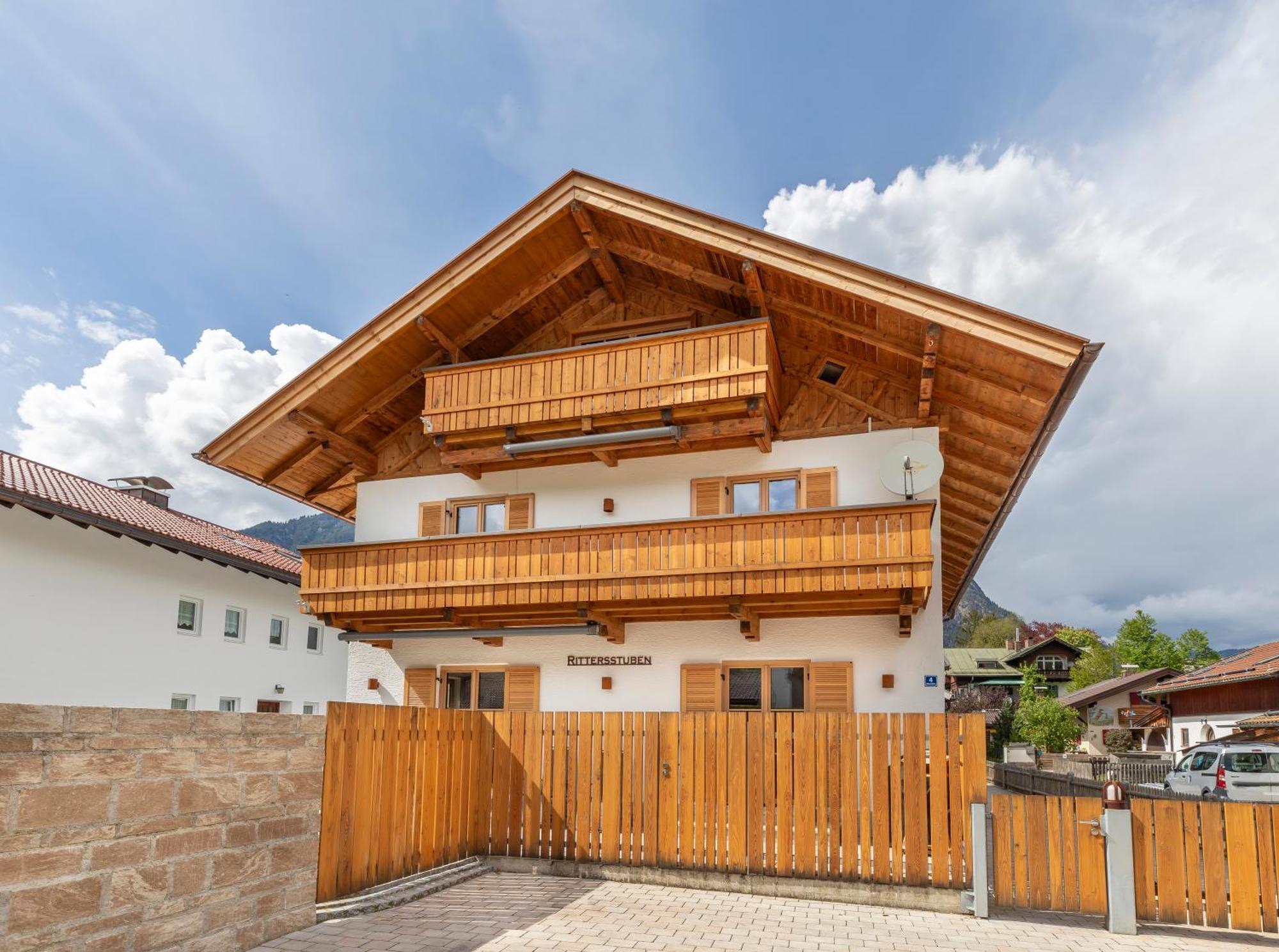 Rittersstuben Apartman Garmisch-Partenkirchen járás Kültér fotó